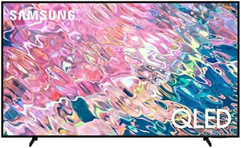 Samsung 55 Inch Q60B QLED 4K Smart TV (2022) - 4K Processor With Alexa Built In & Dual LED Screen With 100% Colour Volume Display, Airslim Design, Object Tracking Sound, Super Ultrawide Gameview