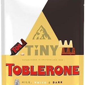 TOBLERONE Milk, White & Dark Chocolates with Honey & Almond Nougat 280g