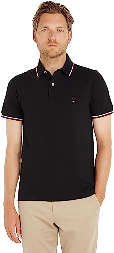 Tommy Hilfiger Men's Tommy Tipped Slim Polo Shirt