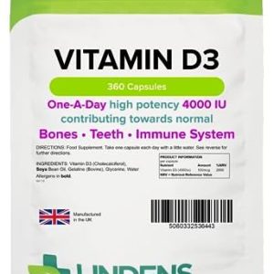 Vitamin D3 4000iu Capsules 360 Pack