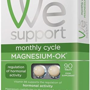 Wassen Magnesium-OK Hormonal Activity - Monthly Cycle & Menopause Support - 90 Tablets.