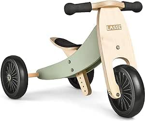 Wooden tricycle with name - The personalized tricycle is the toy that kids enjoy playing with and is not dangerous due to the splinter-free wood