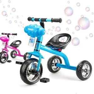 Xootz Bubble Go Trike for Kids, 3 Wheel Bike for Toddlers with Bubble Machine, Age 3+, Multiple Colours