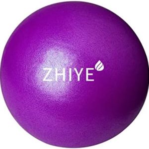 ZHIYE Pilates Yoga Ball Exercise Ball Core Fitness Bender, Yoga, Stability, Barre, Training Physical Therapy Anti-Slip Swiss Ball Gym Home