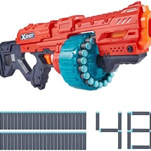 ZURU 36469 X-Shot Excel Max Havoc Foam Dart Blaster-Red