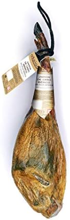 aBeiou. Spanish IBERICO HAM Leg - Jamon Iberico de Cebo - Pata Negra. Cured +30 Months in Guijuelo (Salamanca). Hycer Warranty Certificate. Weight 7'5 to 8 kg