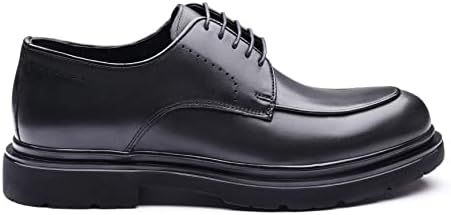 35400-EK Classic Style Oxford Lace Up Formal Genuine Leather Shoes for Men - Derby Brogues