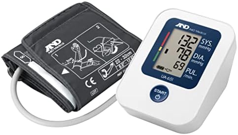 A&D Medical Blood Pressure Monitor BIHS Approved UK Blood Pressure Machine UA-651