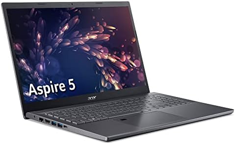 Acer Aspire 5 A515-57G 15.6 Inch Laptop - (Intel Core i7-1255U, 16GB, 512GB SSD, NVIDIA GeForce MX550, Full HD Display, Windows 11, Iron)