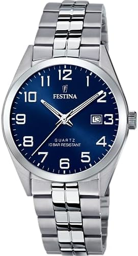 Acero Clasico Men's Watch in Steel, PVD Blue - FE.F20437/3