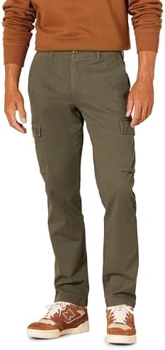 Amazon Essentials Men's Slim-Fit Stretch Cargo Trousers (Available in Big & Tall)