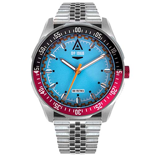 Automotive Themed Watches: Nº 1968 Cerulean (Both Straps | Save £20 off RRP)