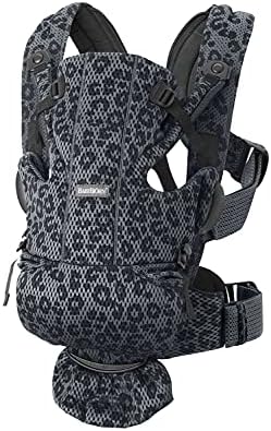 BabyBjörn Baby Carrier Move, 3D Mesh, Anthracite/Leopard