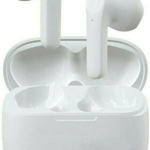 Bluetooth Wireless Headphones,True Wireless Earbuds Bluetooth 5.1,IPX7 Waterproof,with Noise Cancellation & Sound,24H Playtime with Charging Case, Wireless Earbuds for IOS/Samsung/Android (White)