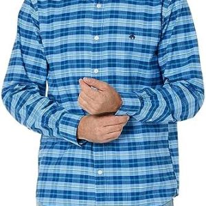 Brooks Brothers Men's Medium Wale Corduroy Camo Shirt Jacket