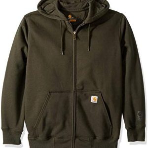 Carhartt Men's Rain Defender Paxton Heavyweight Hooded Zip Front Sweatshirt