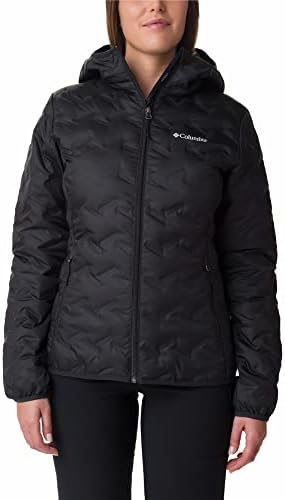 Columbia Women's Delta Ridge Down Hooded Jacket Hooded Puffer Down Jacket