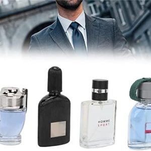 Eau de Toilette, 4pcs 25ml Men Perfume, Sports Cologne Oceanic Floral Fragrance, Long Lasting Male Perfume Set