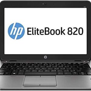 HP EliteBook 820 G1 12-inch Ultrabook Laptop PC (Intel Core i5-4300U, 8GB RAM, 180GB SSD, WiFi, WebCam, Windows 10 Professional 64-bit) (Renewed)