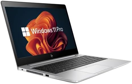 HP EliteBook 840 G6 14" Laptop - Intel Core i5 8th Gen CPU - 8GB RAM - 256GB SSD - Windows 11 Pro (Renewed)