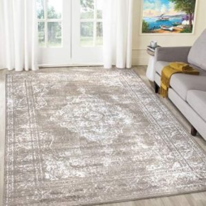 Home Looks beige Rugs for Living Room 120 x 170 cm Rectangular Indoor Rugs for Bedroom Abstract Modern Carpet - Area Rugs Low Pile Minimal Maintenance Soft and Comfortable