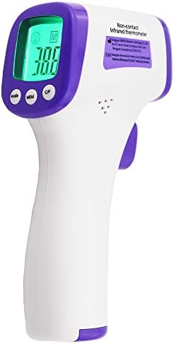 Infrared Forehead Thermometer for Adults and Babies High Accuracy Body Temperature Thermometer Digital Clinical Handheld Non Contact Temperature Measuring Medical Monitor
