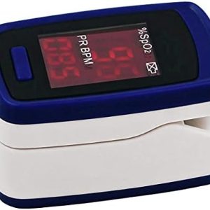 Lifemax Fingertip Pulse Oximeter, Blue