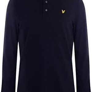 Lyle & Scott Long Sleeve Polo Shirt White