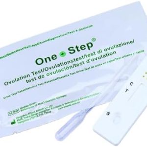 One Step: 5 x Highly Sensitive Ovulation Cassette Tests, 20mIU Fertility Kits