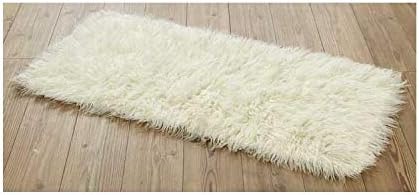 Rugs & Stuff Shaggy Flokati Greek Rugs Ivory colour - 70 x 120cm - 1500gsm