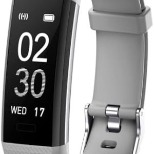 Runlio Fitness Tracker with Heart Rate Monitor,Sleep Monitor with 14 Sports Mode,Activity Tracker with Step and Calories Counter,IP67 Waterproof with Stopwatch for Kids,Women and Men