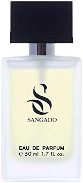 SANGADO The Man in Black Perfume for Men, 8-10 hours long-Lasting, Luxury smelling, Oriental Spicy, Fine French Essences, Extra-Concentrated (Eau de Parfum), Seductive for Men, 50 ml Spray