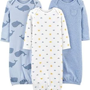 Simple Joys by Carter's Baby Boys' Night Gowns (Pack of 3)