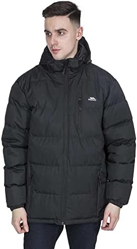 Trespass Clip Mens Heavyweight Winter Padded Jacket with Hood