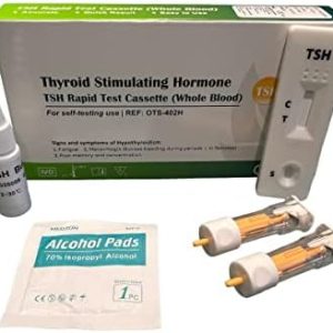 Underactive Thyroid Testing Kit, TSH Blood Tests for Hypothyroidism MediMad (1 Test)