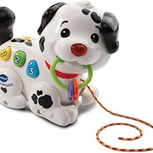 VTech Pull Along Puppy Pal, Pull Along Baby Walker with Music and Phrases, Pull Along Walker for Babies, Cute Educational Toy, Interactive Preschool Toy for Girls and Boys Aged 6 Months +