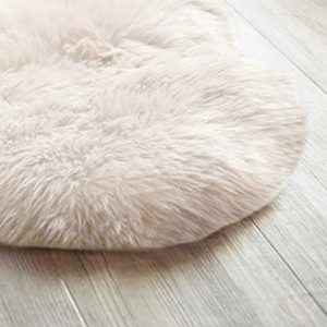 Yukon International Naturally Sheepskins Sheepskin Rug | Genuine | New Zealand Wool | Soft & Luxurious | Ivory