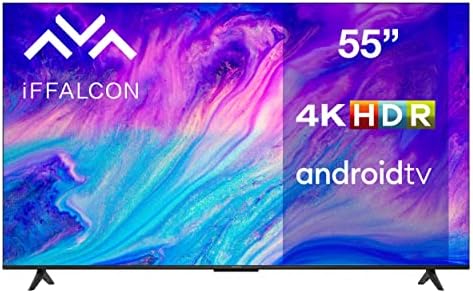 iFFALCON iFF55U62K TV 55 Inch 4K Smart UHD HDR Android TV (4K Ultra HD, Dolby Vision, Google TV, Google Assistant)