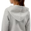 Amazhiyu Women Zip Up Hoodie, Hoodie with Pocket Casual Crop Hooded Long Sleeve Sweatshirts Outwear Jacket Women Girl Ladies Grey - Image 2