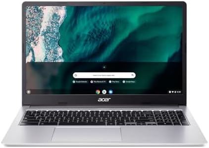 Acer Chromebook 315 CB315-4HT-P7LK - (Intel Pentium N6000, 8GB RAM, 128GB SSD, 15.6 Inch Full HD Display, Chrome OS, Silver)