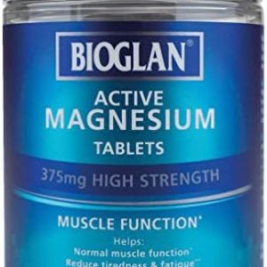Bioglan Active Magnesium | Supports Muscle Function | 120 Tablets, 120 Tablet