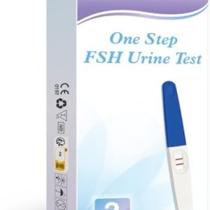 Easy@Home FSH Urine Test: Rapid Visual Result for Qualitative FSH Detection Menopause 2 FSH Test Midstream