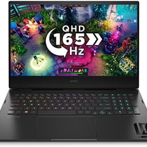 HP OMEN Gaming Laptop 16-k0000sa | Intel® Core™ i7-12700H Processor | 16GB RAM | 1TB SSD | NVIDIA® GeForce RTX™ 3070 Ti Laptop GPU | 16.1” QHD 16:9 display | 165Hz | Microsoft Windows 11 Home | Black