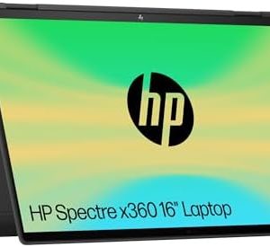 HP Spectre x360 16" 2in1 Laptop | Intel Core Ultra 7-155H | AI Enhanced | 16 GB RAM | 1 TB SSD | Intel Arc Graphics | 2.8K OLED Touchscreen | Up to 13hrs battery | Intel Evo|Win 11 |Black |16-aa0004sa