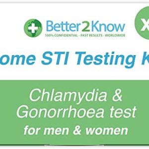 Home Chlamydia and Gonorrhoea Kit - Home STI/STD Monitoring for Chlamydia and Gonorrhoea
