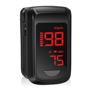 Pulse Oximeter For Monitor Blood Oxygen Saturation,HOLFENRY Finger Pulse Oximetry Finger Monitor Paediatric Oximeter for Adults, Kids Monitors SpO2,PR PI with LED Display at Home, Outdoor Sport Use