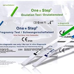 40 x One Step Ovulation/Fertility Tests (20mIU) + 10 x One Step Pregnancy Tests (10mIU) Home Urine Test Strips