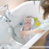 BabyDam Bath Barrier - No need for a Baby Bath! Grey - Suitable from Newborn - Save Water - Image 5