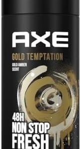 '6x Axe deodorant/Gold Temptation Body Spray – 150 ml