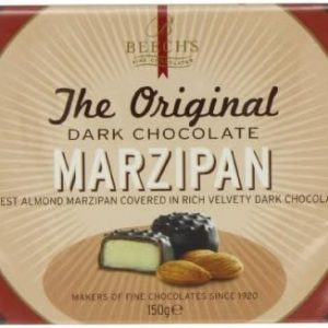 Beech's Fine Chocolate Original Dark Chocolate Marzipan 150 g (Pack of 2)